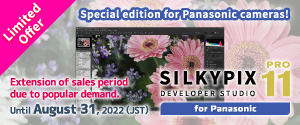 【Limited Offer】SILKYPIX Developer Stduio Pro11 for Panasonic