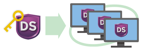 1ライセンスで3台のPCにご利用いただけます