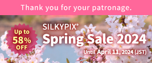 SILKYPIX Spring Sale 2024