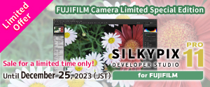 【Limited Offer】SILKYPIX Developer Stduio Pro11 for FUJIFILM