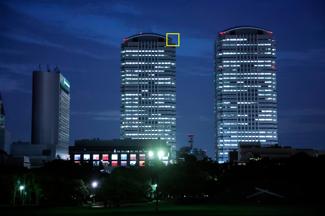 Multiple exposure composite (night view)