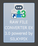 RAW FILE CONVERTER EX 3.0 powered by SILKYPIX アイコン