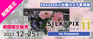 【期間限定販売】SILKYPIX Developer Stduio Pro11 for Panasonic